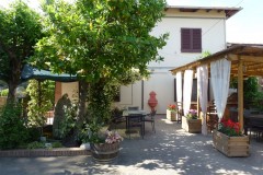 Ferienwohnung Toskana Weingut | Zafferano Aussichtsterrasse
