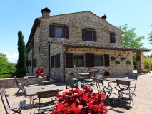 BB Toscana | Borgo Toscano | San Gimignano | Fruehstuecksveranda