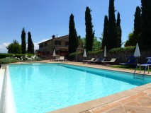Toskana Bed and Breakfast Italien mit Pool