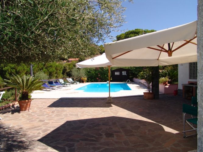 Villa Le Grazie Ferienhaus Elba mit Pool am Golfo Stella