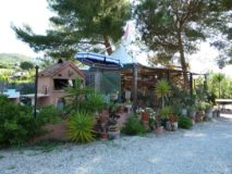 Ferienwohnung Elba Lacona | Überdachte Gartenküche